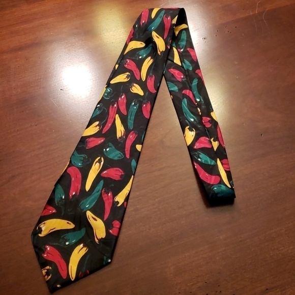 STEVEN Harris Hot Pepper Tie 58" x 4" - Picture 4 of 4